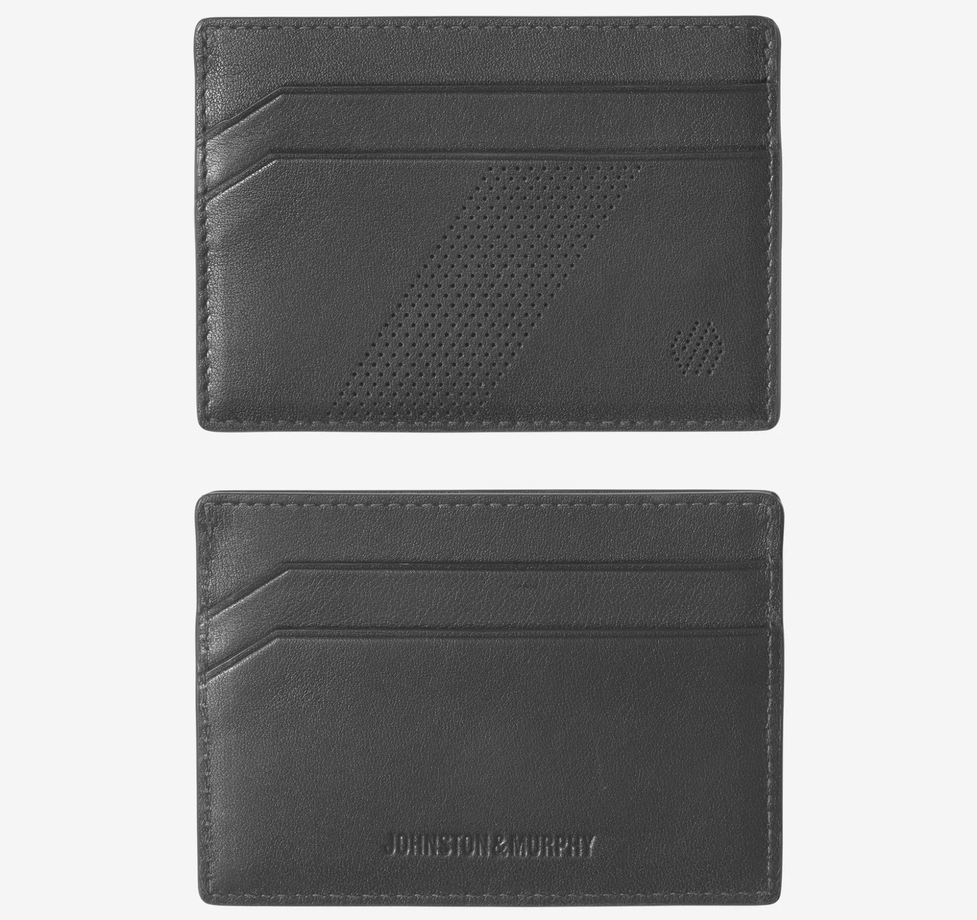 Wallets | Wallets^Johnston & Murphy Richmond Perforated Weekender Case Black