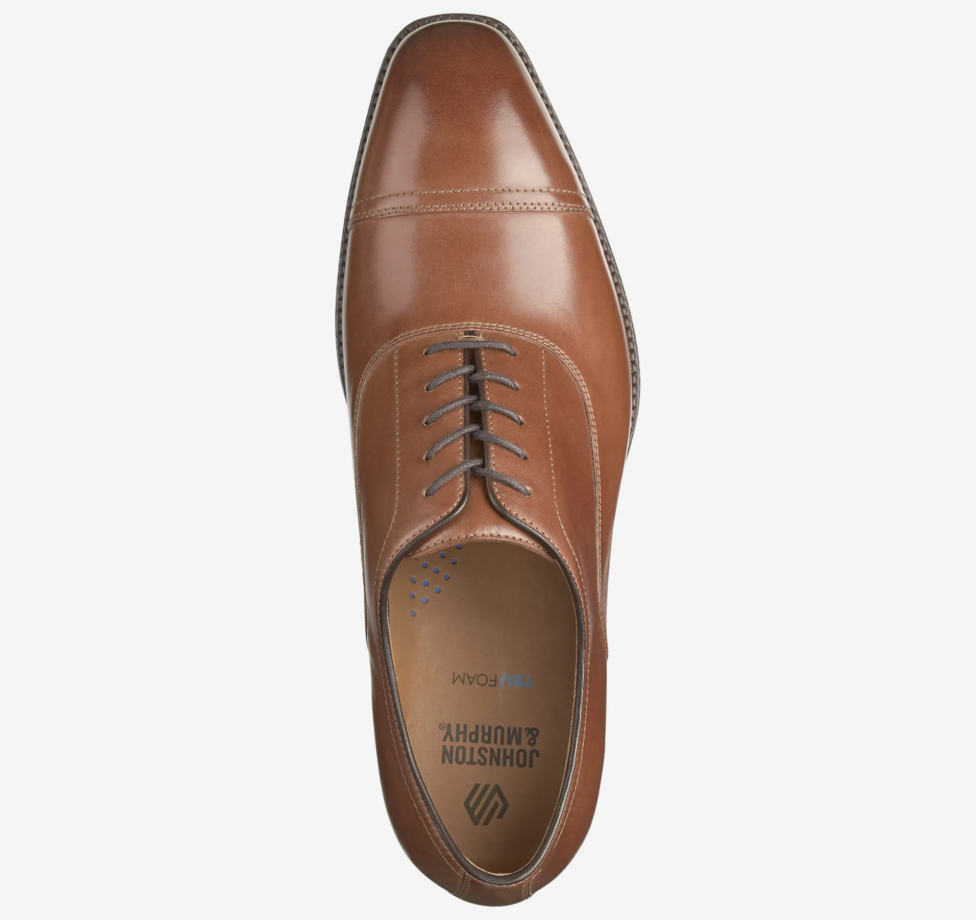 Dress Shoes | Lace-ups^Johnston & Murphy Sullivan Cap Toe TanItalianCalfskin