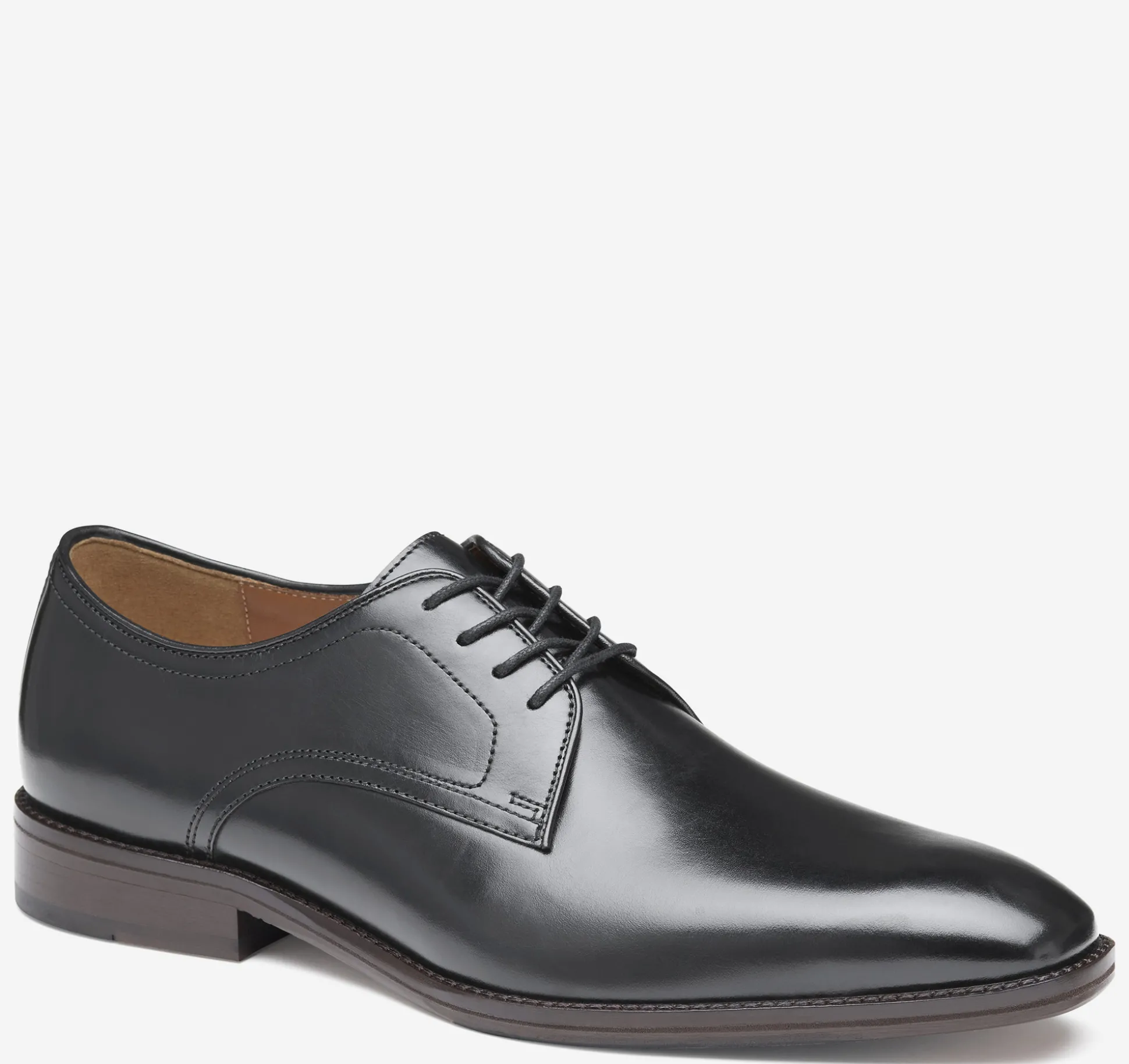 Dress Shoes | Lace-ups^Johnston & Murphy Sullivan Plain Toe BlackItalianCalfskin