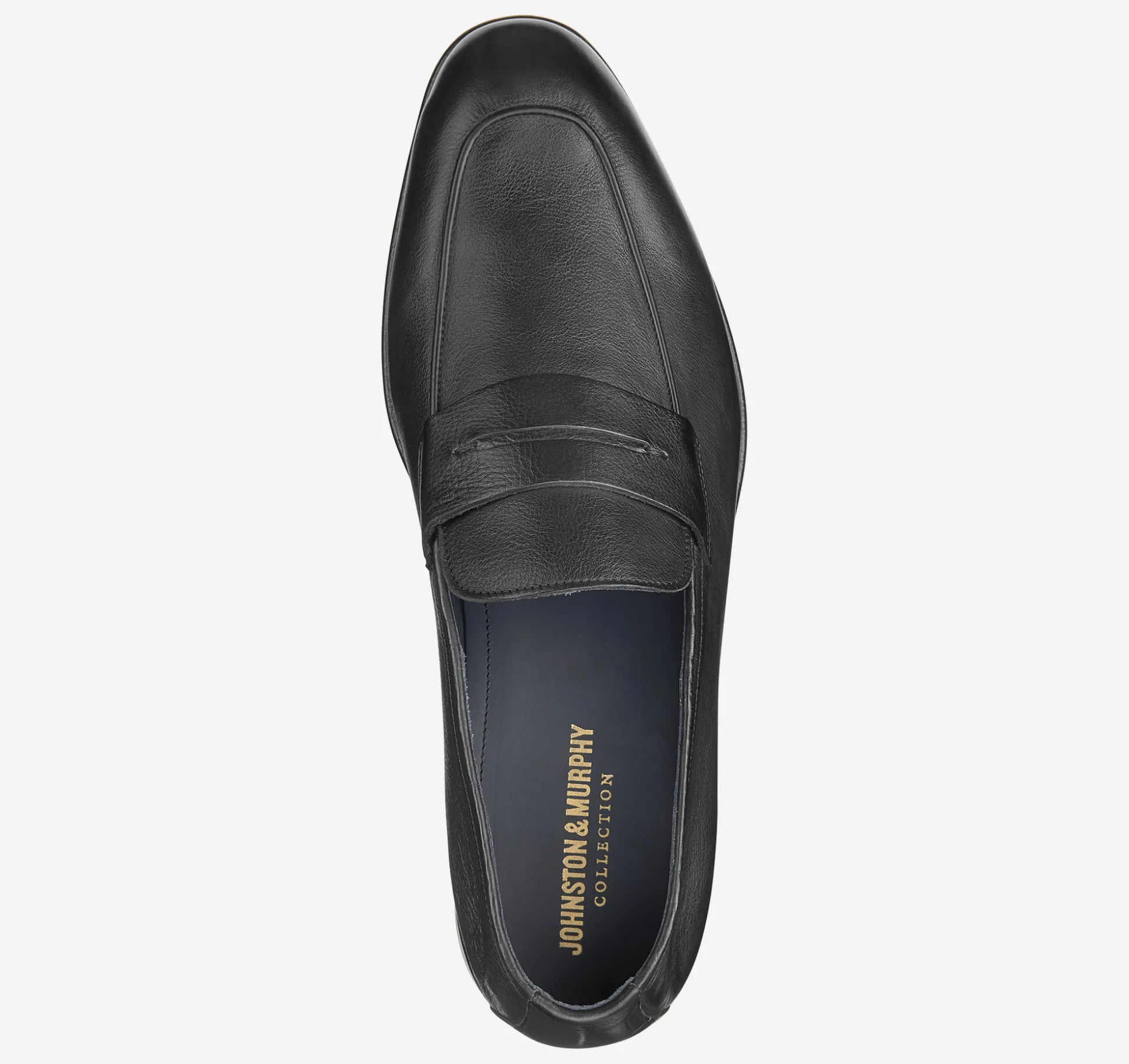 Slip-ons & Loafers^Johnston & Murphy Taylor Penny Loafer BlackItalianCalfskin