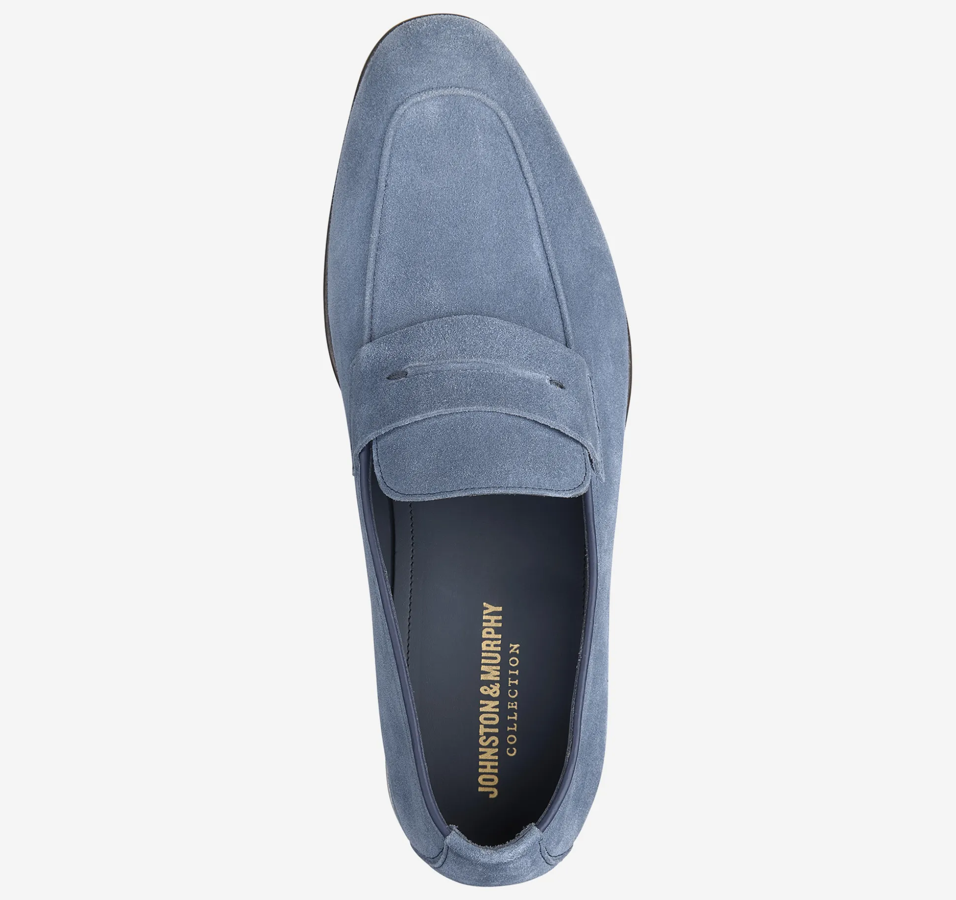 Slip-ons & Loafers^Johnston & Murphy Taylor Penny Loafer DenimItalianSuede
