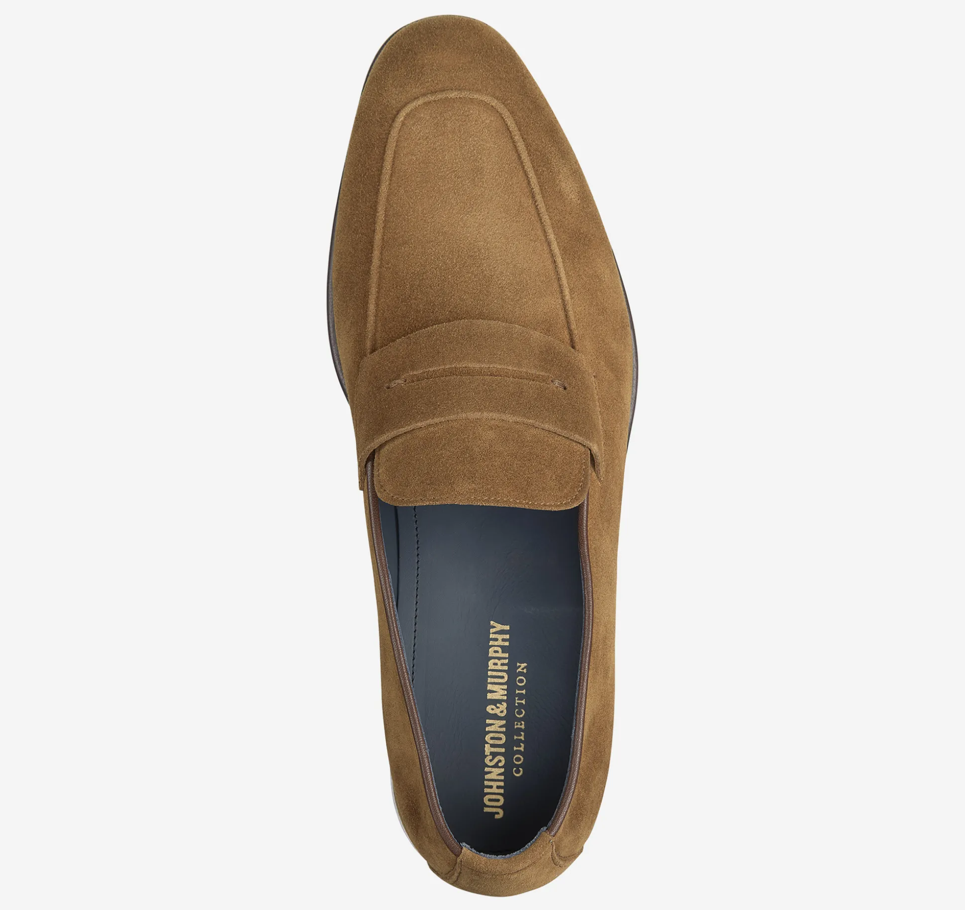 Slip-ons & Loafers^Johnston & Murphy Taylor Penny Loafer SnuffItalianSuede