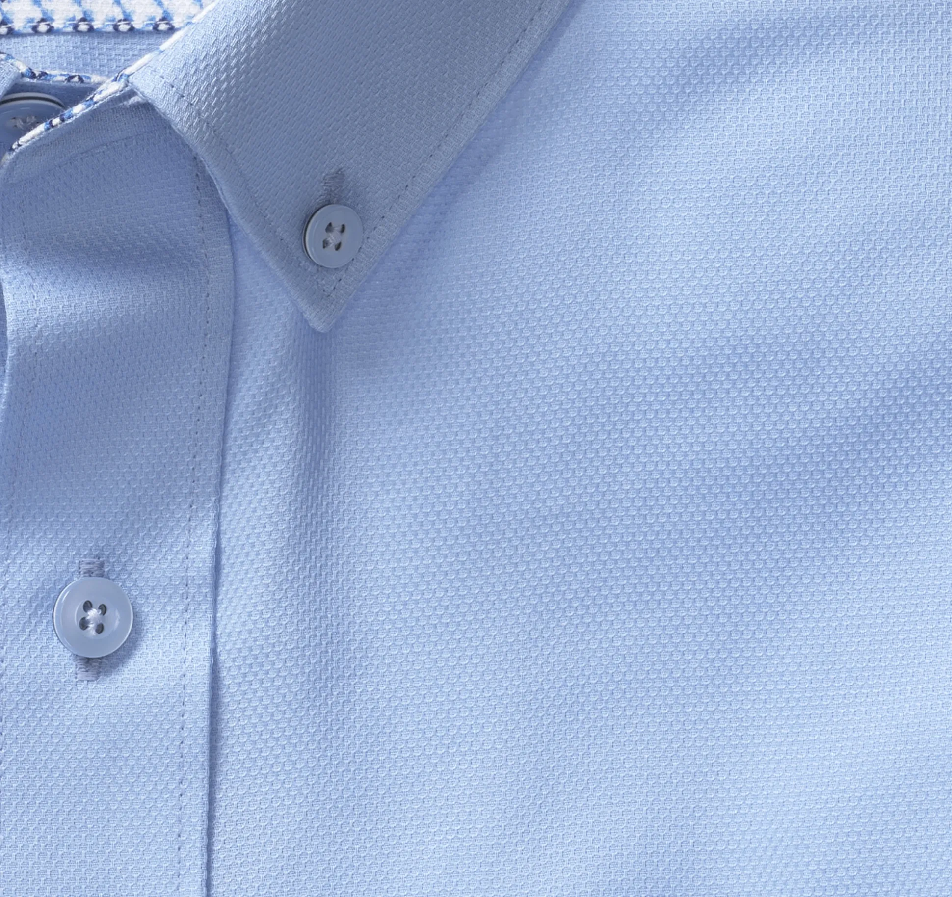 Short-sleeve Shirts^Johnston & Murphy Textured Cotton Short-Sleeve Shirt BlueSolid