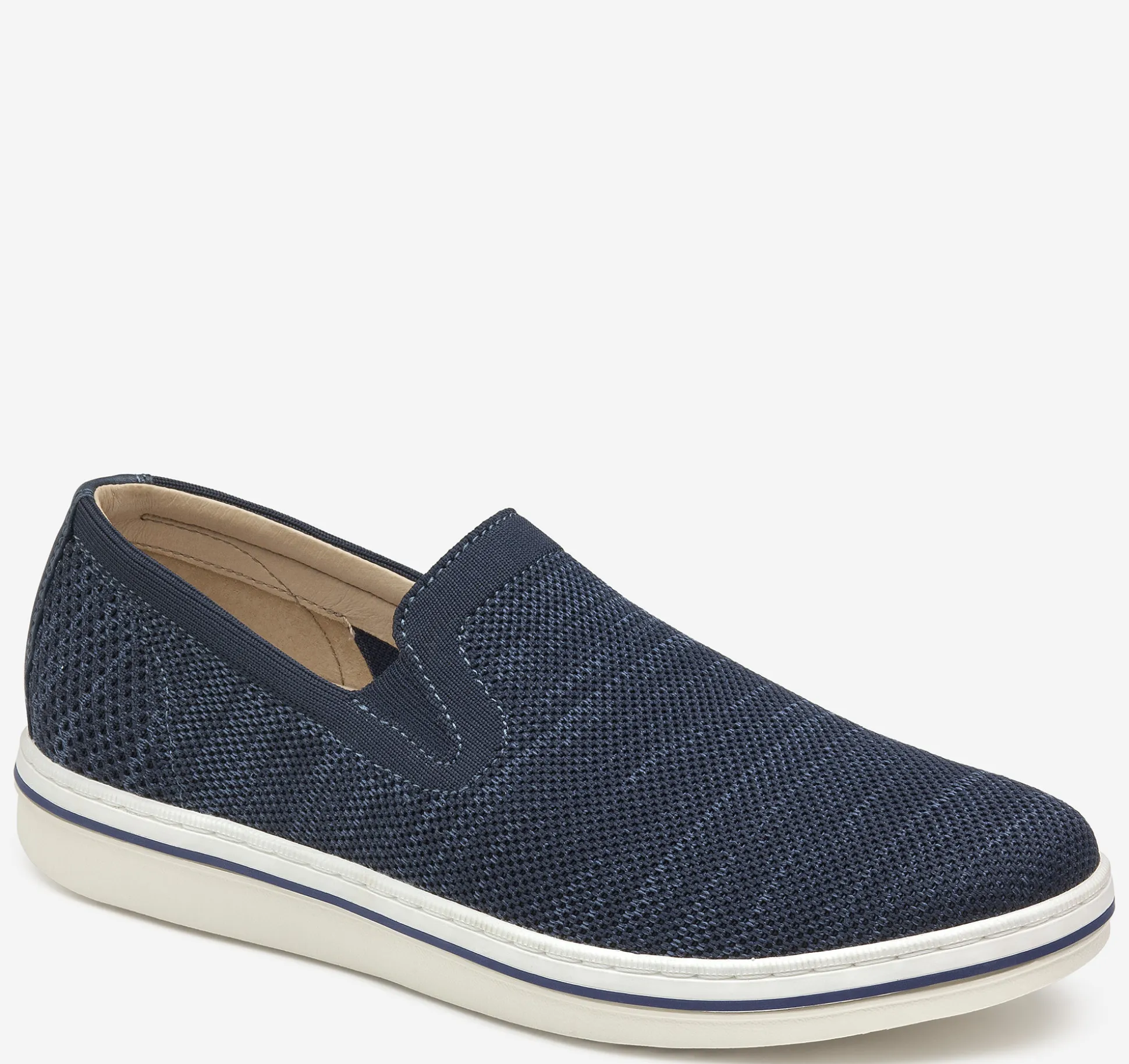 Slip-ons & Loafers^Johnston & Murphy Trenton Knit Slip-On NavyKnit
