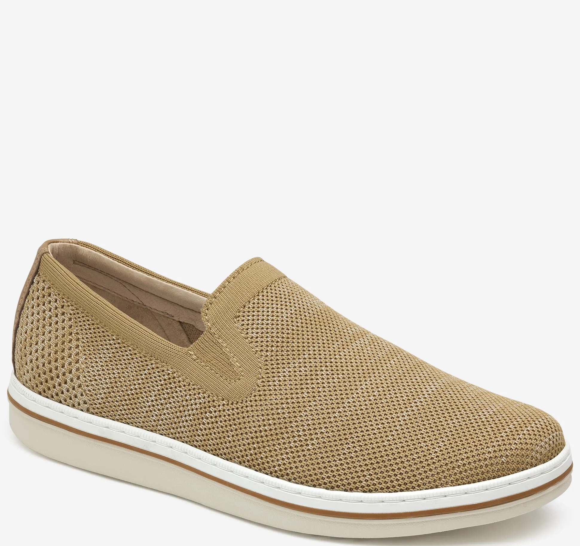 Slip-ons & Loafers^Johnston & Murphy Trenton Knit Slip-On BeigeKnit