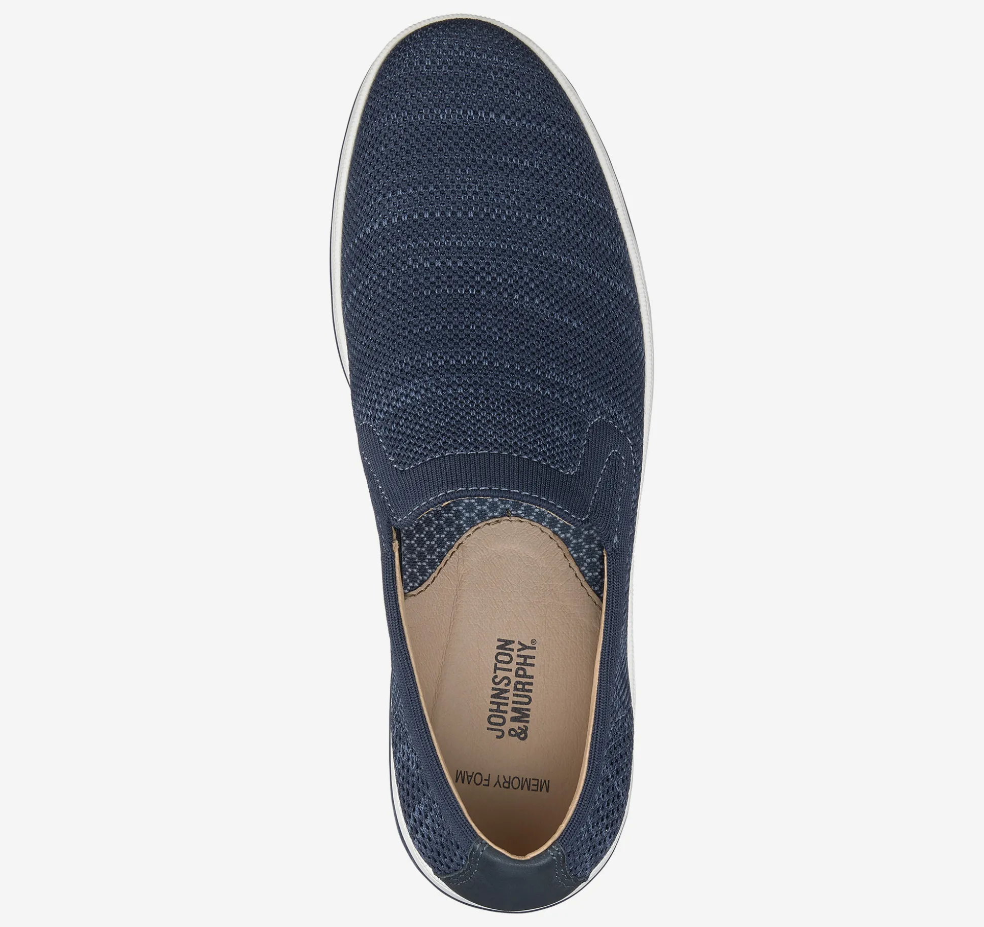 Slip-ons & Loafers^Johnston & Murphy Trenton Knit Slip-On NavyKnit