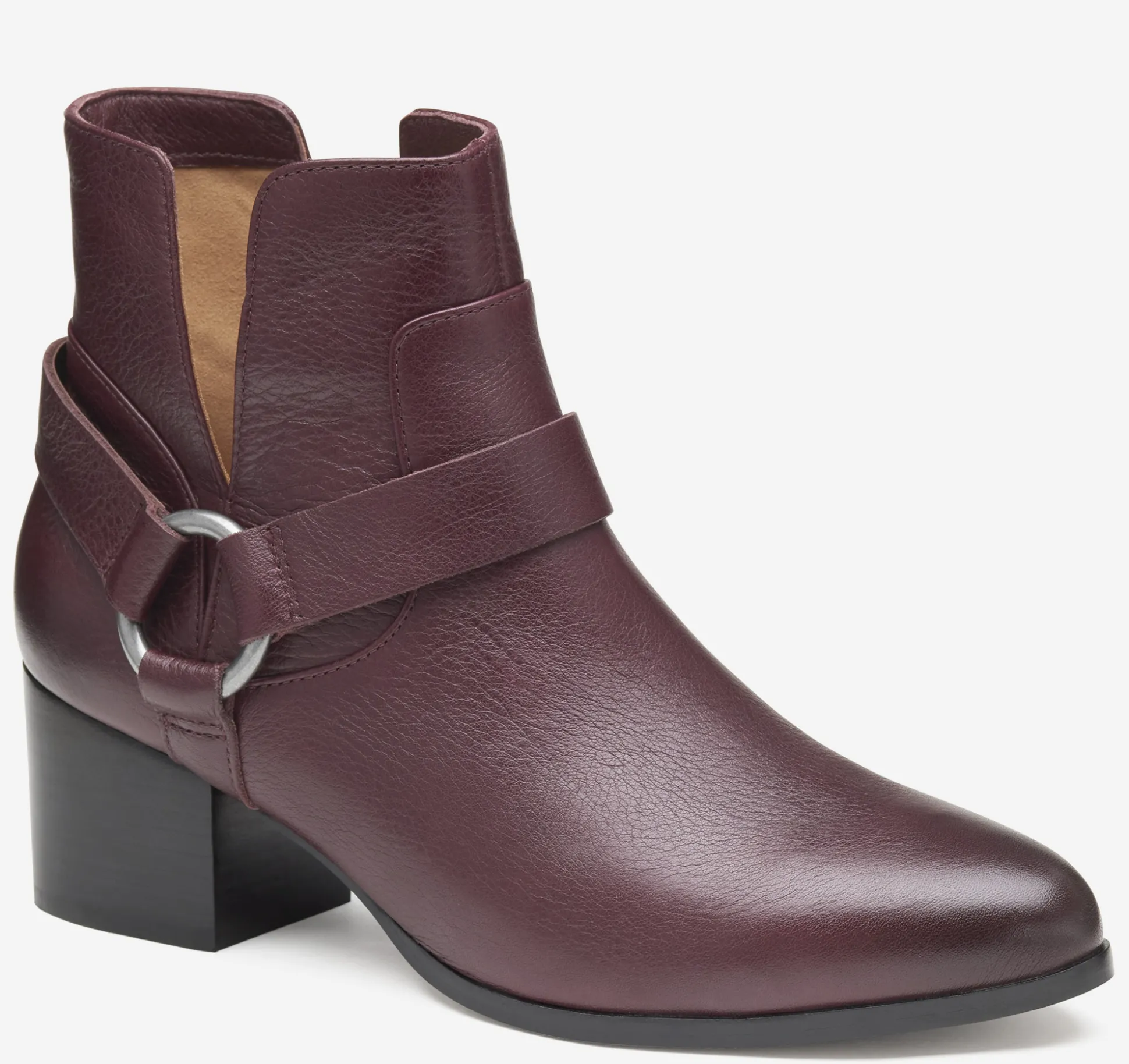 Boots & Booties^Johnston & Murphy Trista Harness Bootie BordeauxCalfskin