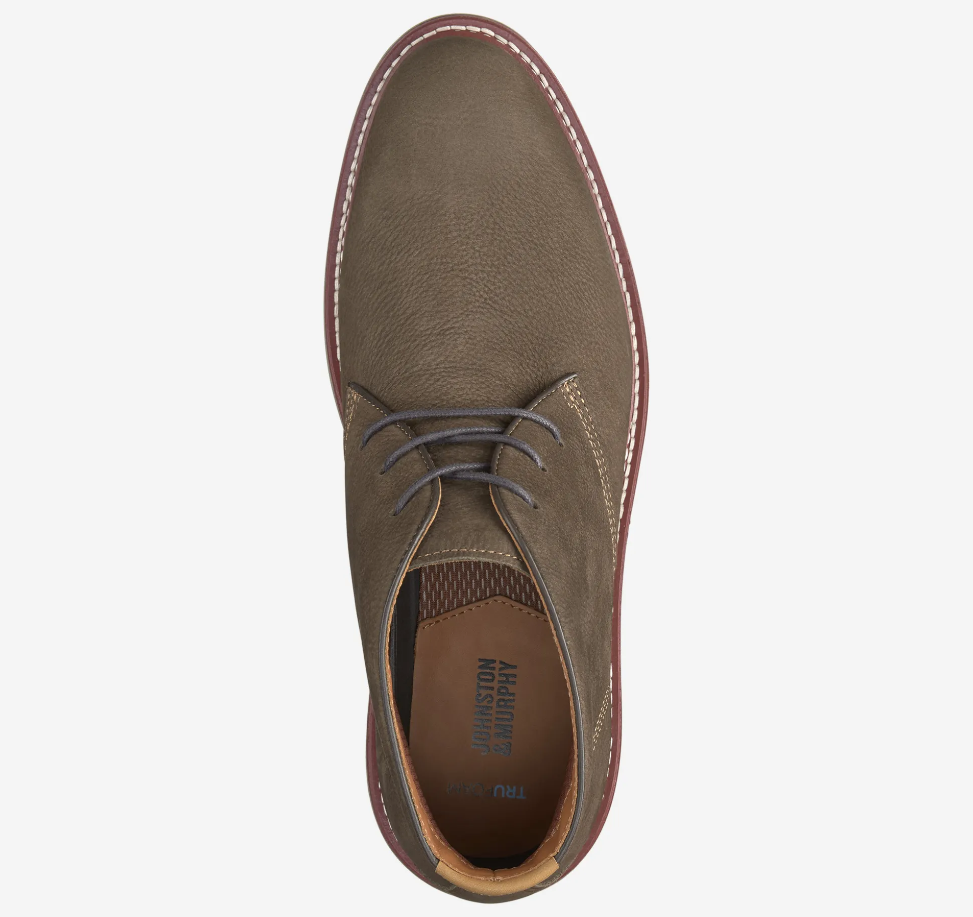 Boots^Johnston & Murphy Upton Chukka BrownNubuck