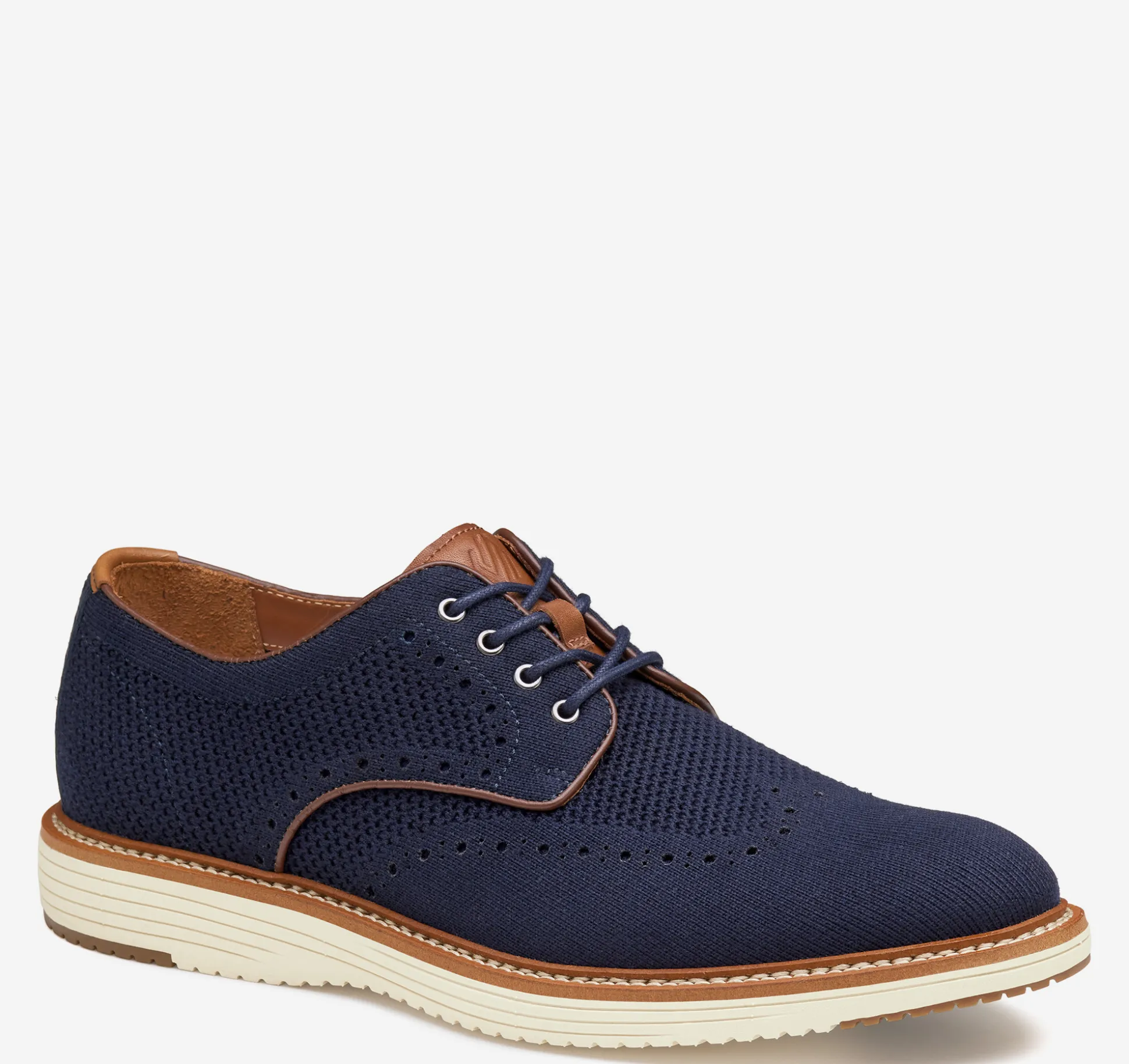 Lace-ups^Johnston & Murphy Upton Knit Wingtip NavyKnit