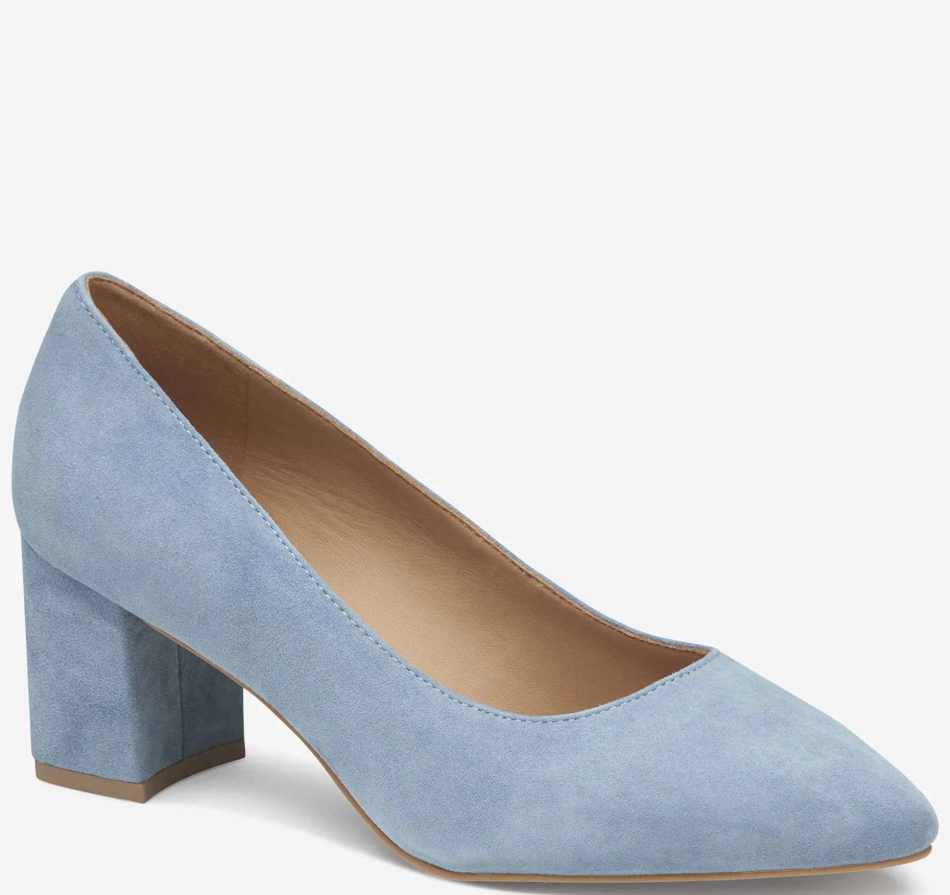 Heels & Platform Wedges^Johnston & Murphy Vicki Pump SlateBlueKidSuede