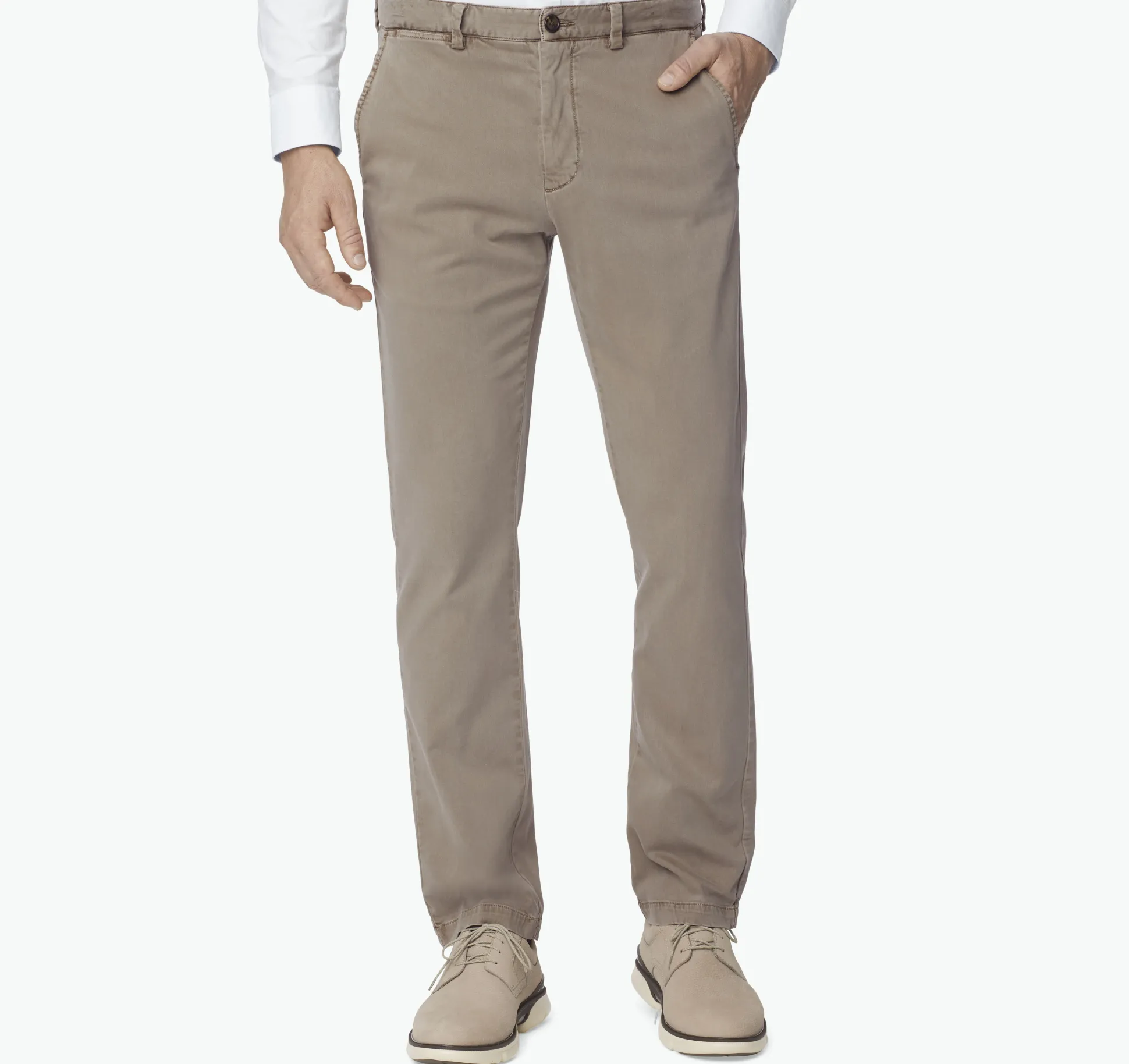 Pants & Jeans^Johnston & Murphy Washed Chinos Taupe
