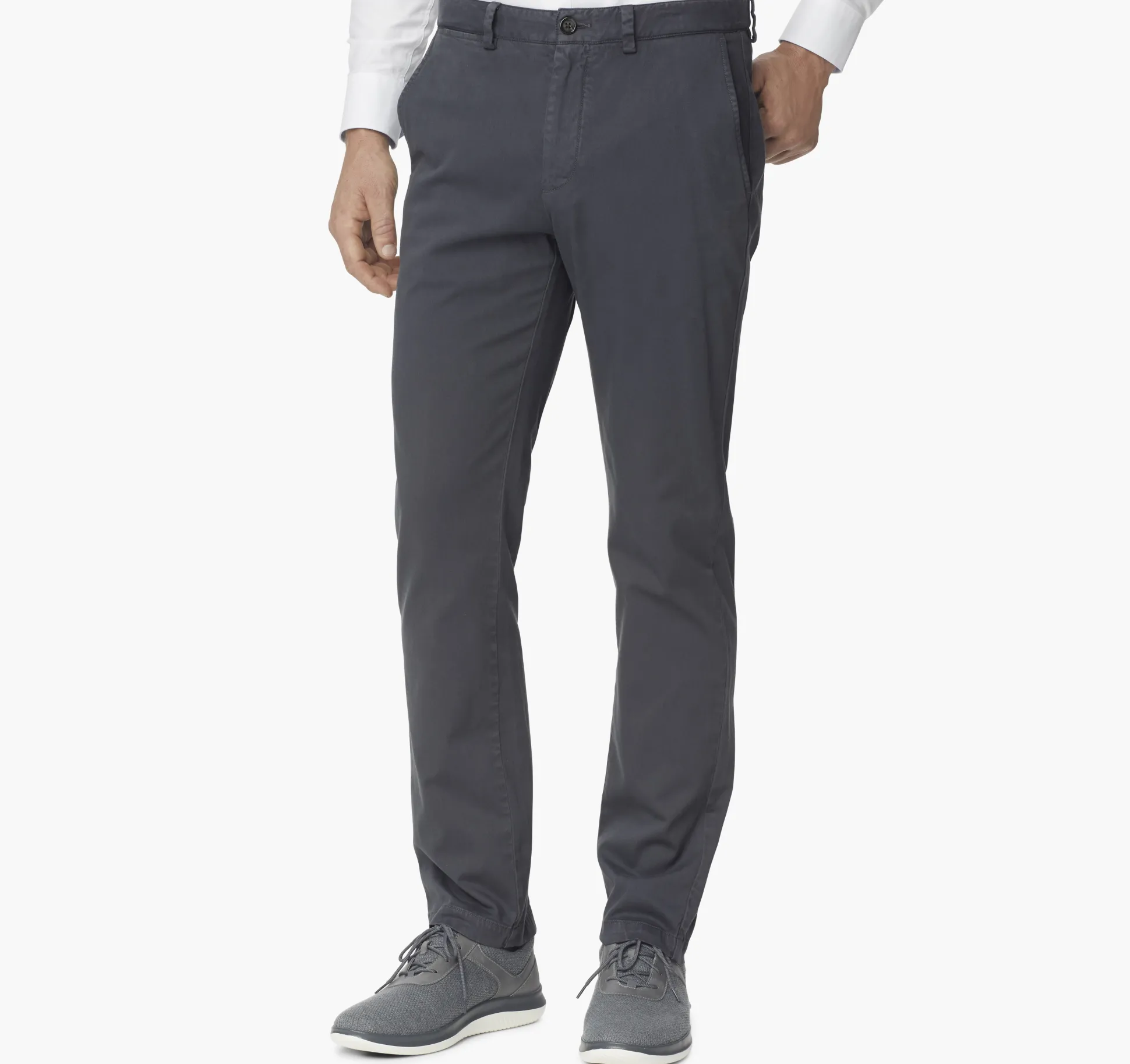 Pants & Jeans^Johnston & Murphy Washed Chinos Navy