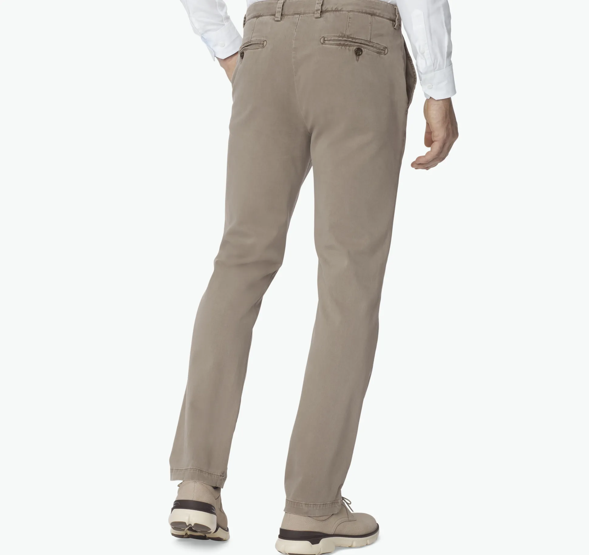 Pants & Jeans^Johnston & Murphy Washed Chinos Taupe