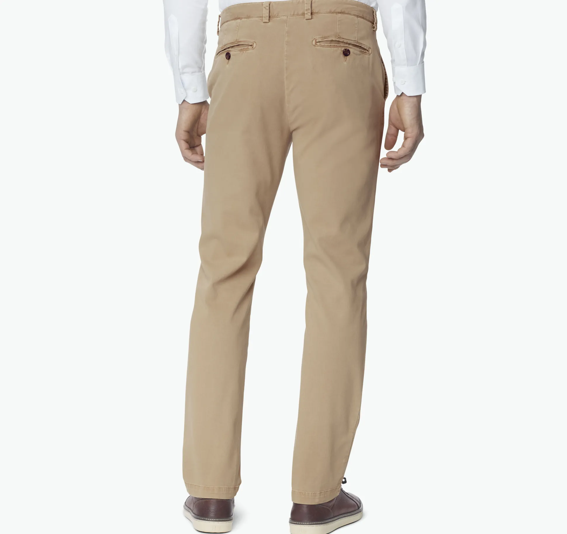 Pants & Jeans^Johnston & Murphy Washed Chinos Sand