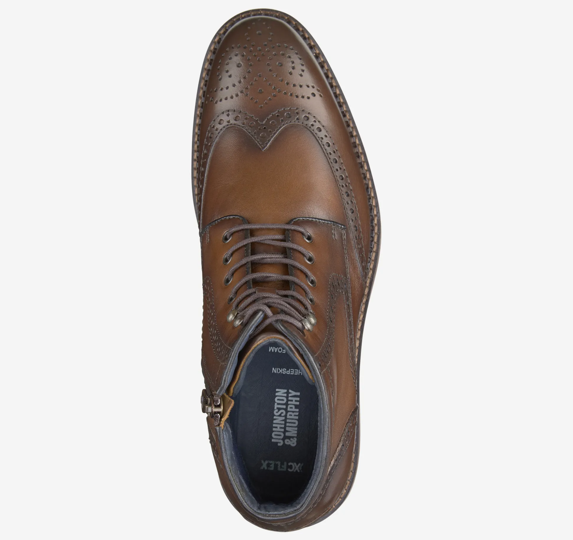 Dress Shoes | Boots^Johnston & Murphy XC Flex® Connelly Wingtip Boot TanFullGrain