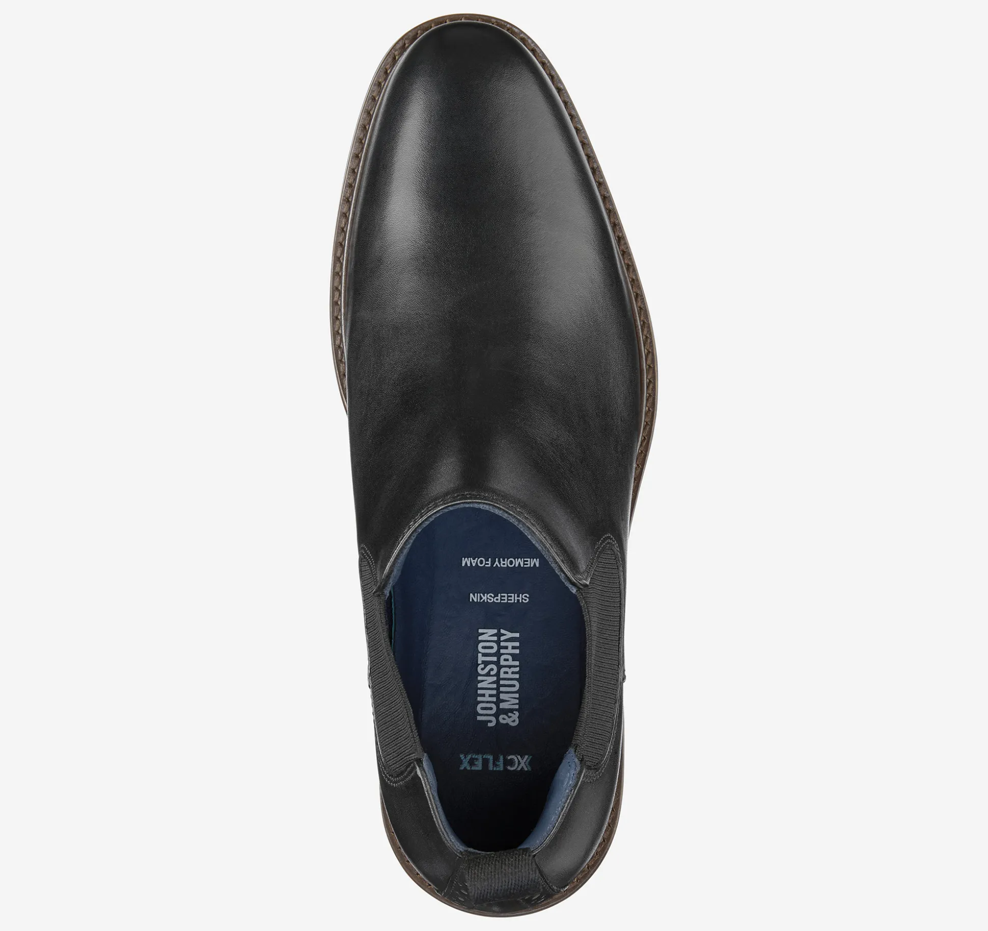 Dress Shoes | Boots^Johnston & Murphy XC Flex® Raleigh Chelsea BlackFullGrain