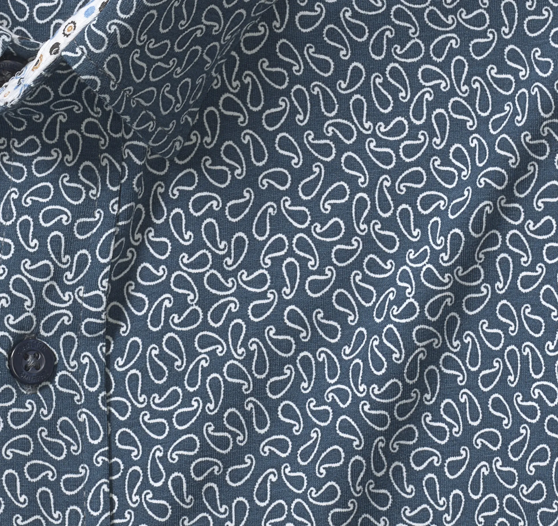 Shirts^Johnston & Murphy XC Flex® Stretch Long-Sleeve Shirt NavyPaisley