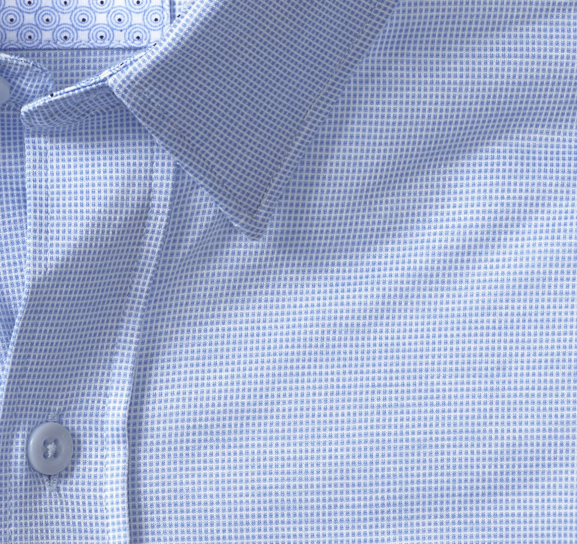 Shirts^Johnston & Murphy XC Flex® Stretch Long-Sleeve Shirt BlueBirdseye