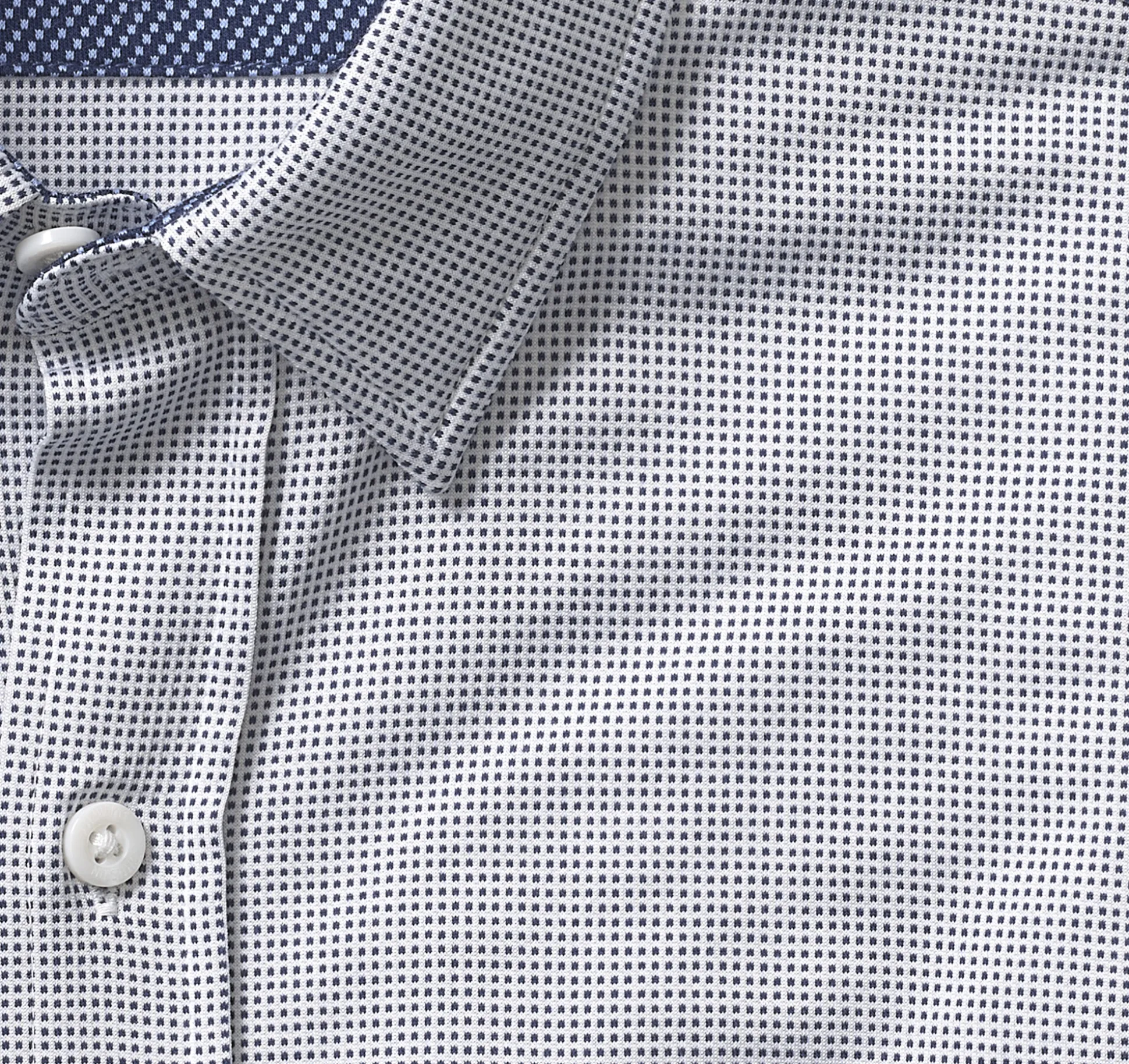 Shirts^Johnston & Murphy XC Flex® Stretch Long-Sleeve Shirt NavyMicroDot