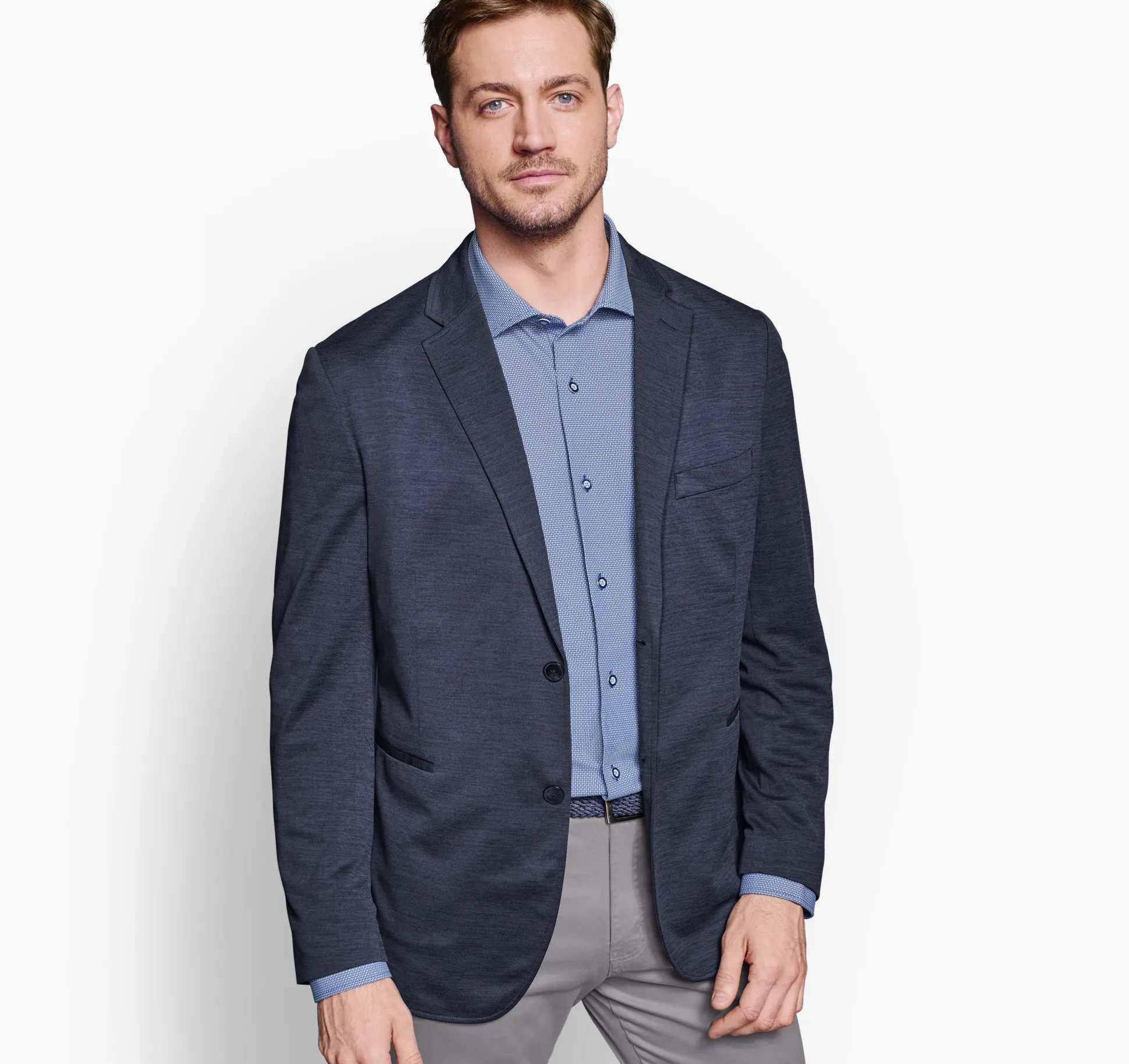 New Arrivals | Blazers^Johnston & Murphy XC4® Cool Degree Blazer NavySolid