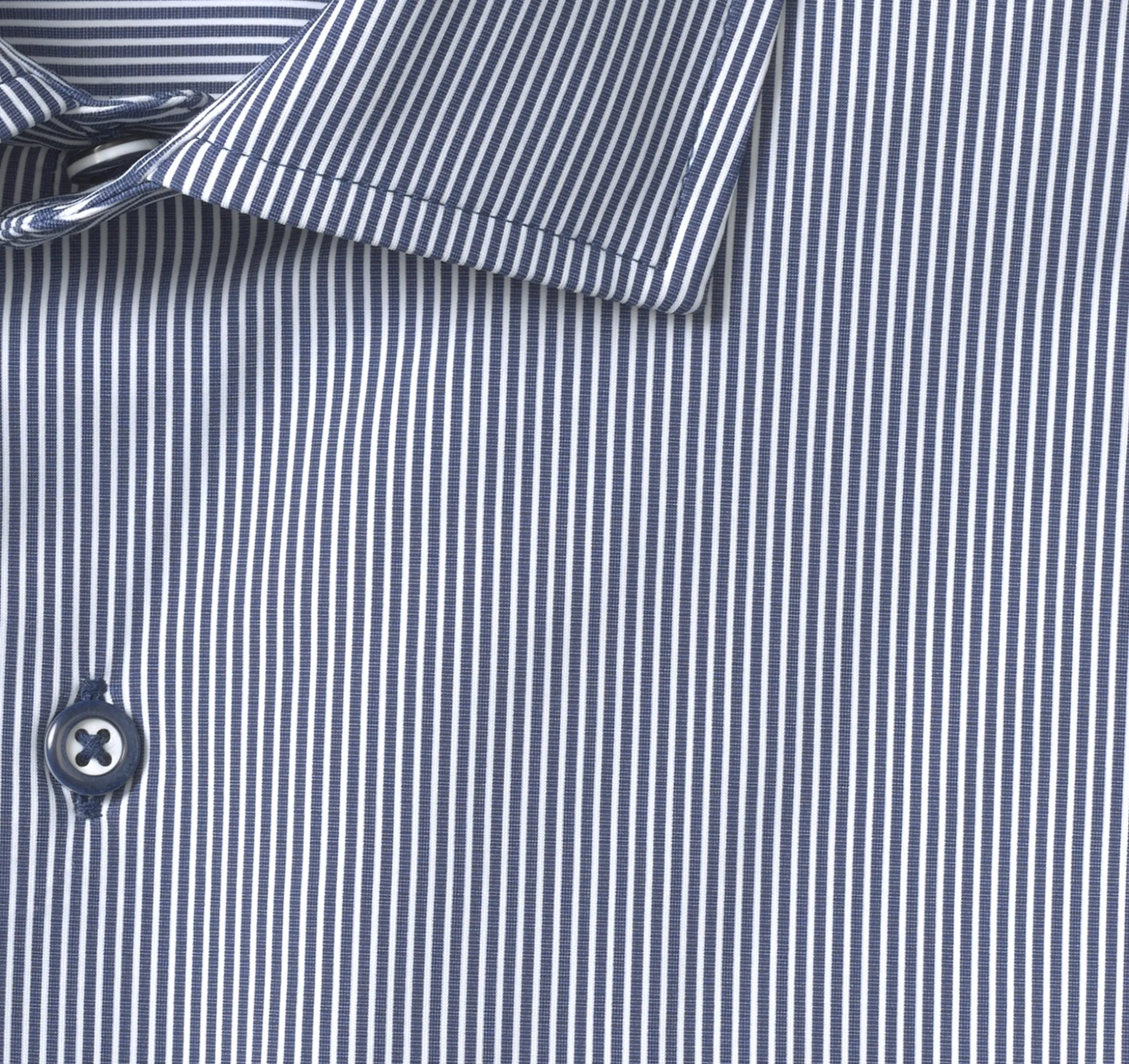 Shirts^Johnston & Murphy XC4® Long-Sleeve Print Knit Shirt NavyFineStripe