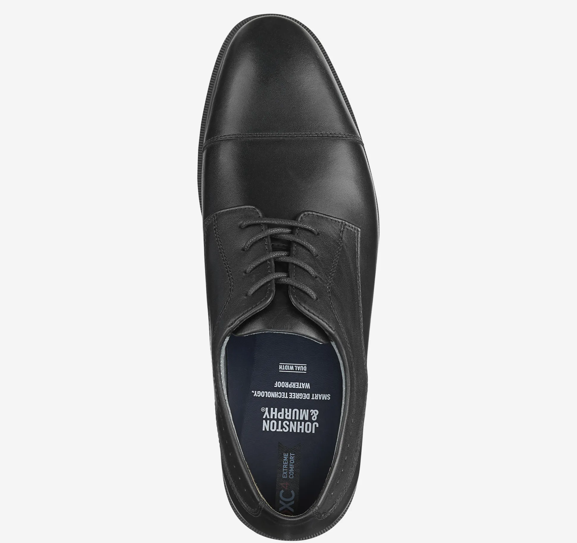 Dress Shoes | Lace-ups^Johnston & Murphy XC4® Maddox Cap Toe BlackWaterproofFullGrain