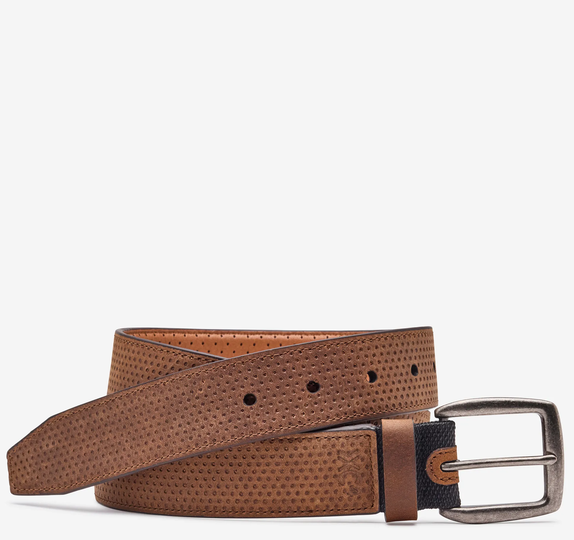 Belts^Johnston & Murphy XC4® Perforated Belt TanOiled