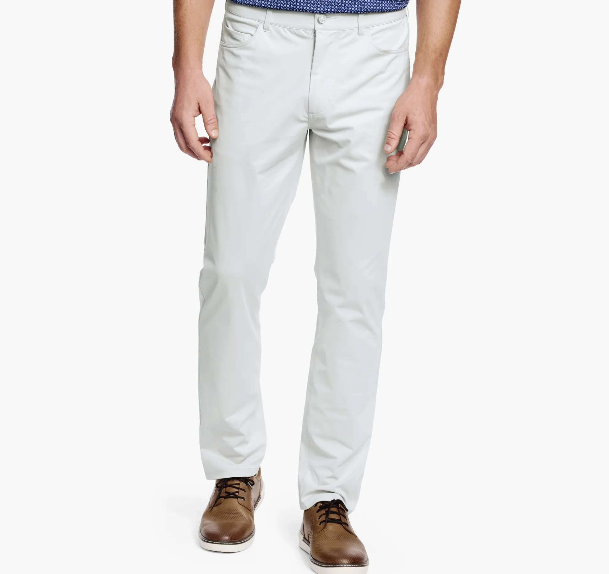 Pants & Jeans^Johnston & Murphy XC4® Performance Five-Pocket Pants Cloud