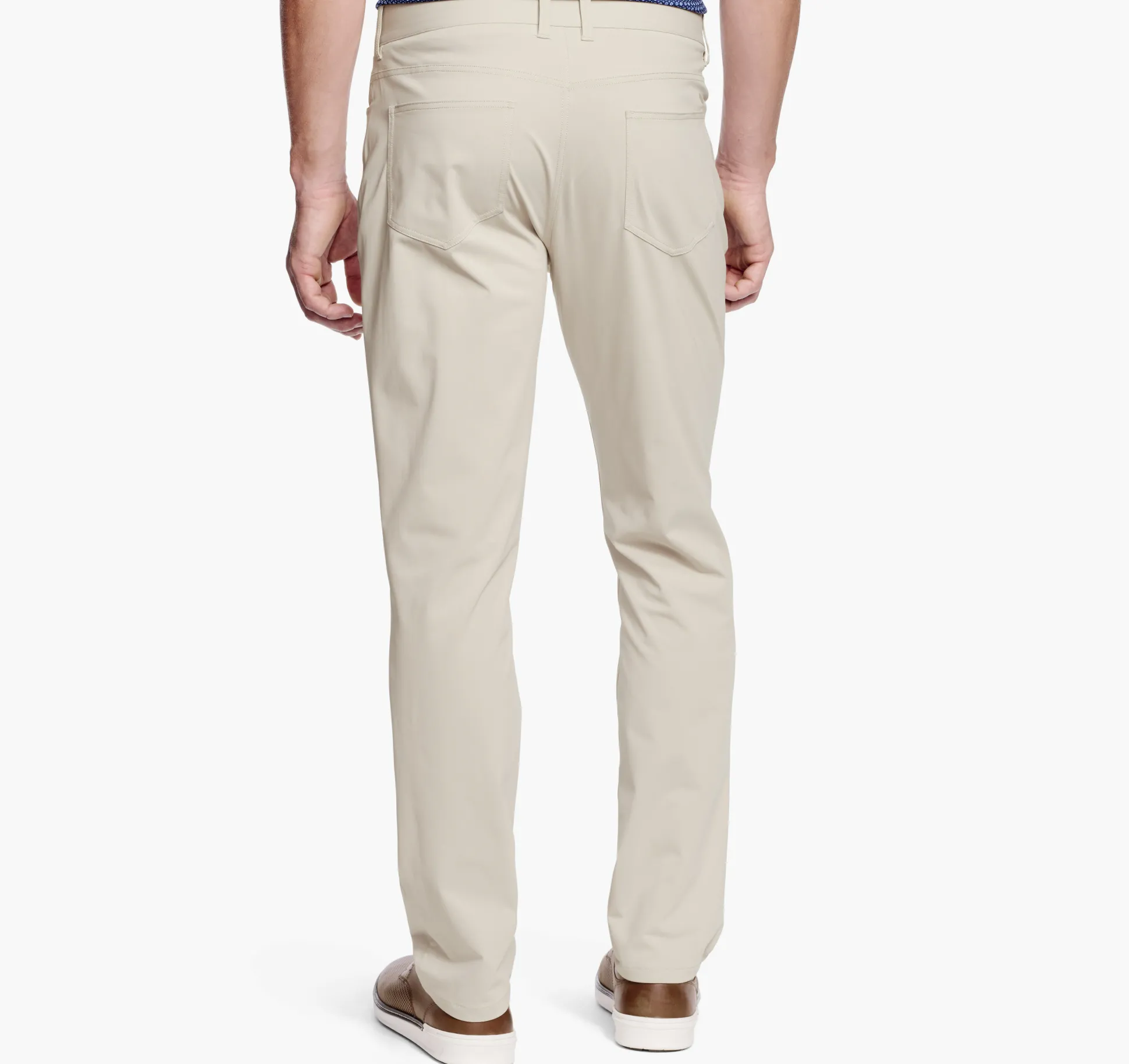 Pants & Jeans^Johnston & Murphy XC4® Performance Five-Pocket Pants Stone