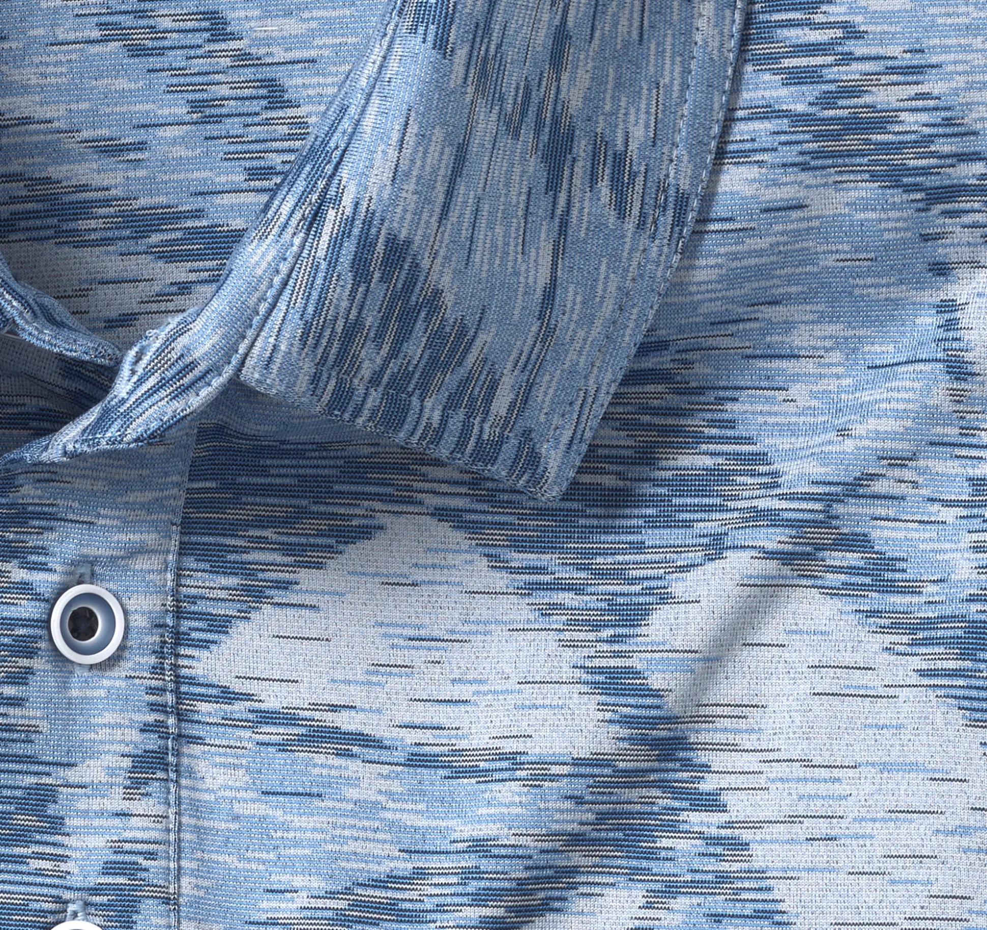 Polos & Tees | Golf^Johnston & Murphy XC4® Performance Polo BlueLargeGeo