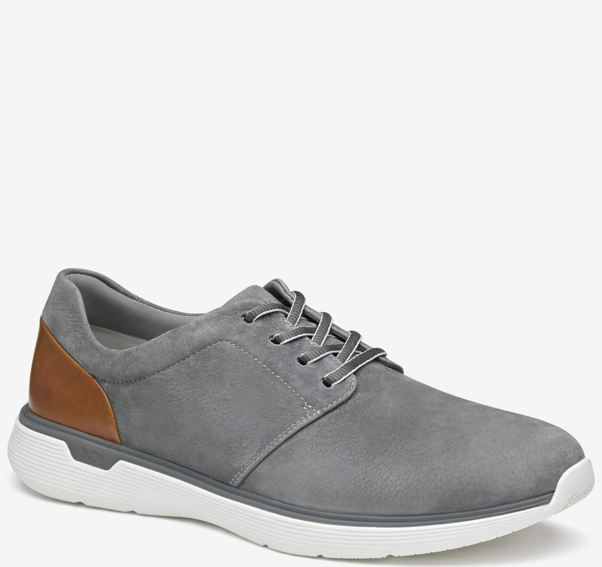 New Arrivals | Lace-ups^Johnston & Murphy XC4® Prentiss 2 Plain Toe GrayWaterproofTumbledNubuck