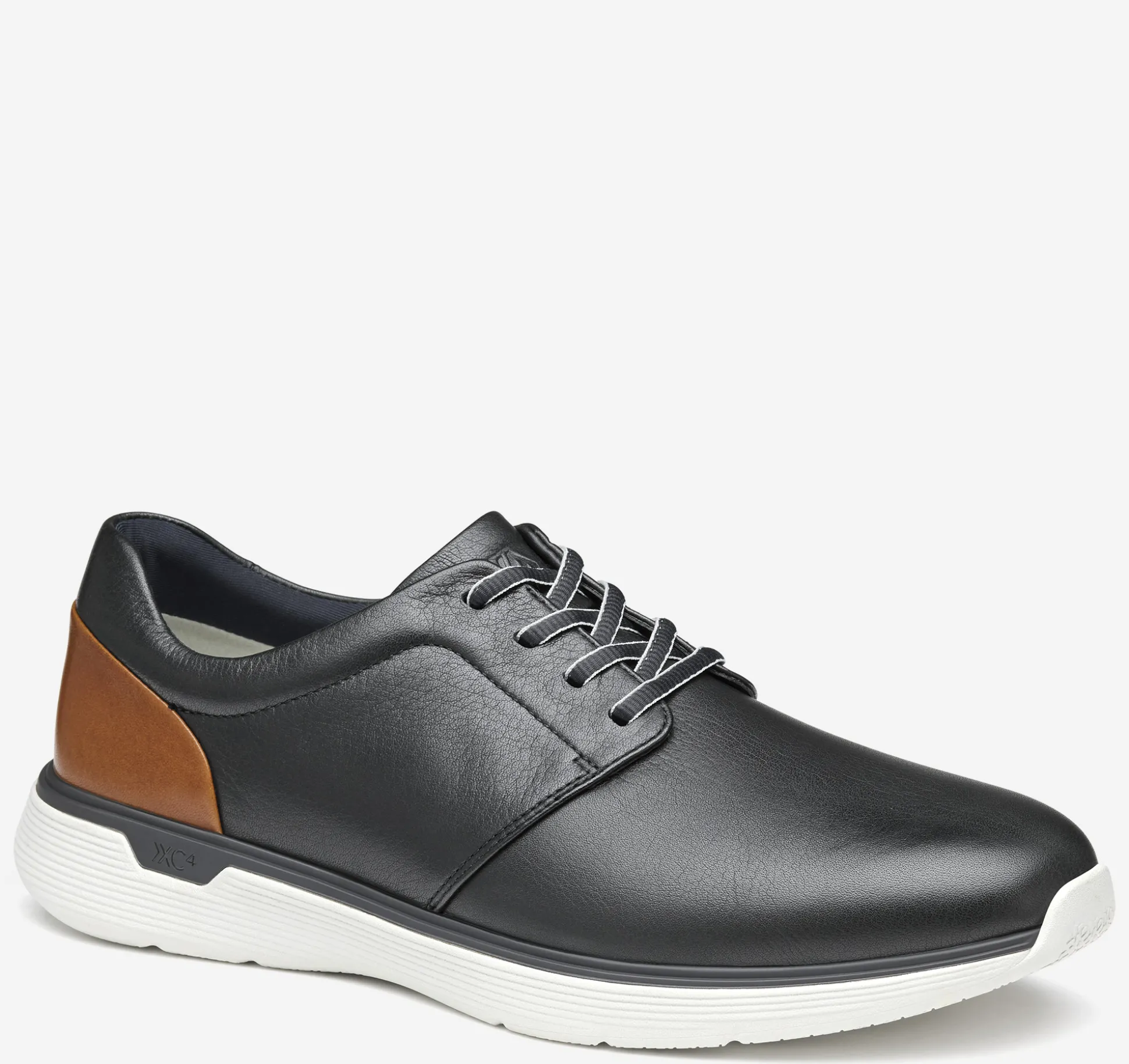 New Arrivals | Lace-ups^Johnston & Murphy XC4® Prentiss 2 Plain Toe BlackWaterproofFullGrain