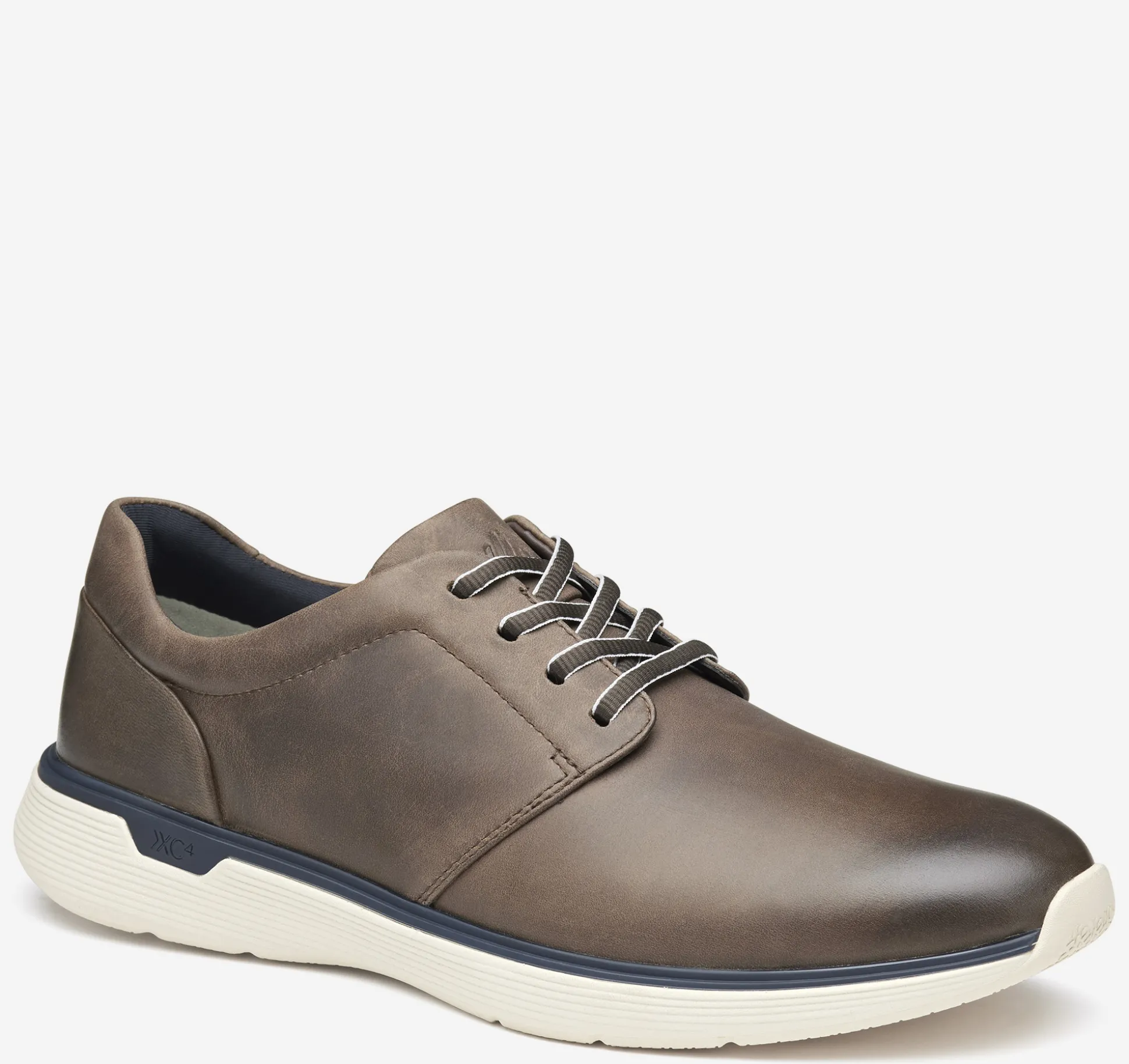 New Arrivals | Lace-ups^Johnston & Murphy XC4® Prentiss 2 Plain Toe StoneOiledWaterproofFullGrain