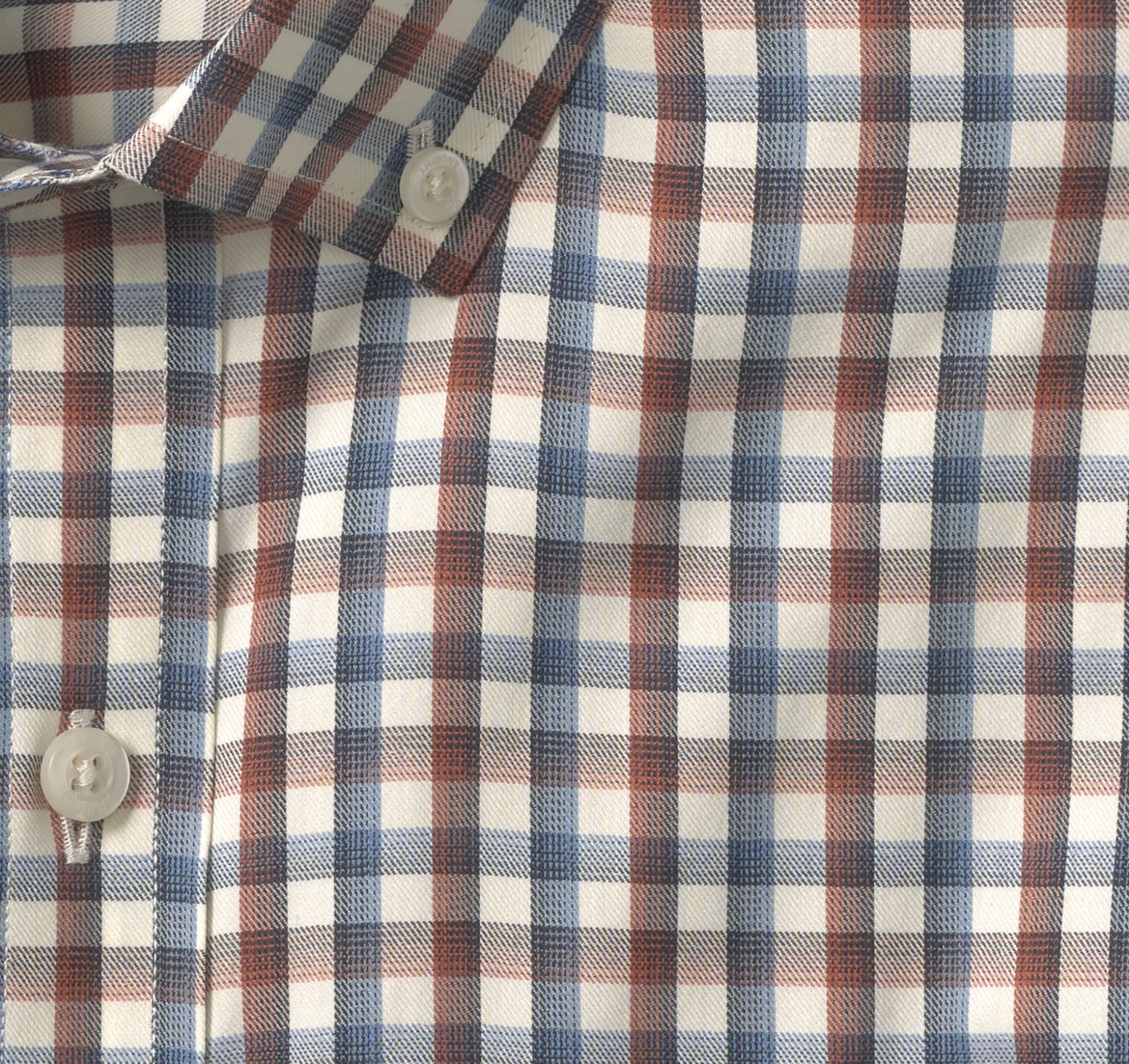 Shirts^Johnston & Murphy XC4® Sport Long-Sleeve Shirt RustTattersall