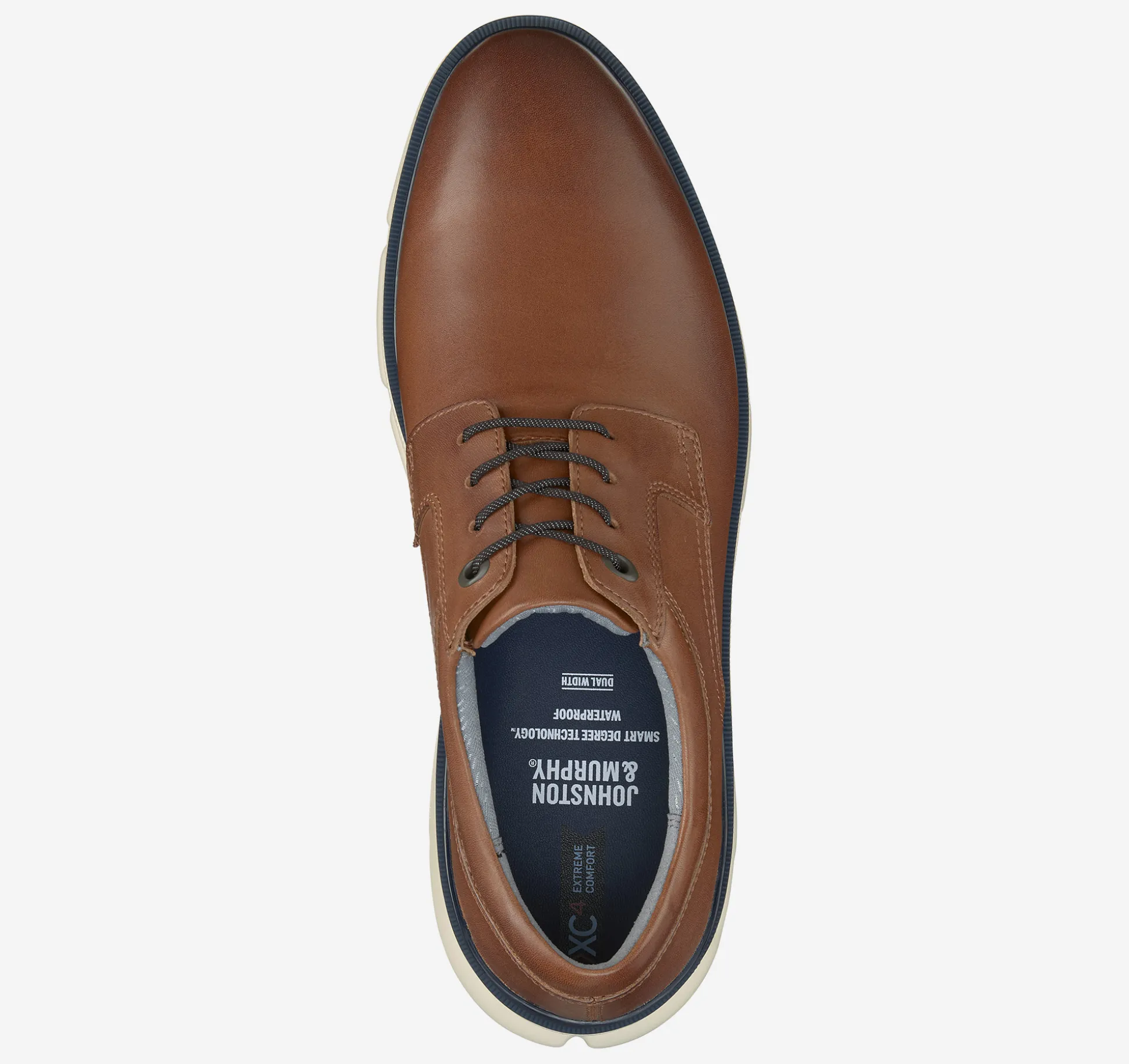 Lace-ups^Johnston & Murphy XC4® Tanner Plain Toe TanFullGrain