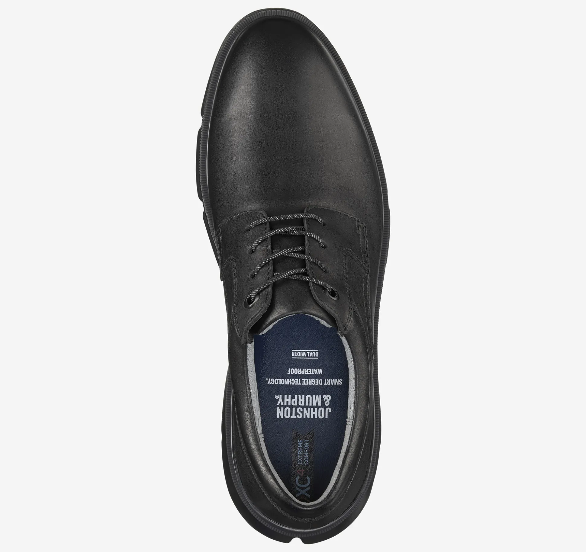 Lace-ups^Johnston & Murphy XC4® Tanner Plain Toe BlackFullGrain